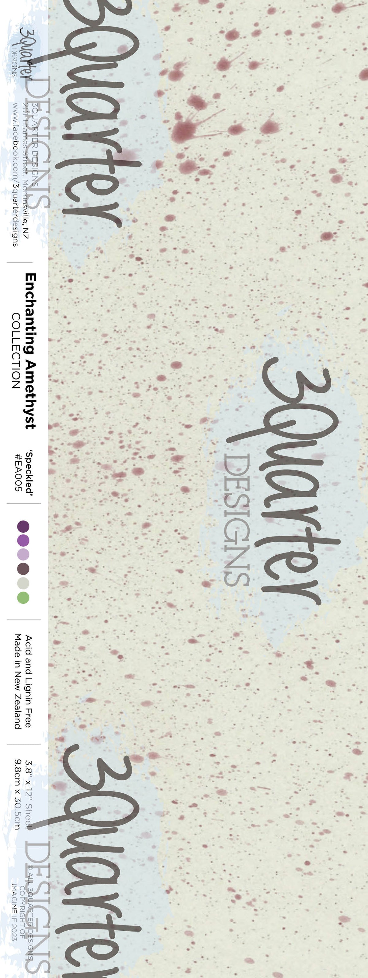 3Quarter Designs - Améthyste Enchantée - Collection de Scrapbooking