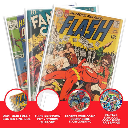 Golden Age Comic Book Backer Boards Size