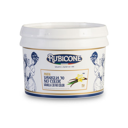 Pâte Vanille 30 (Sans Colorant) - Pâtes Glaces - Seau de 3 KG - Rubicone Canada - Livraison gratuite au Canada pour les commandes de plus de 199 CAD