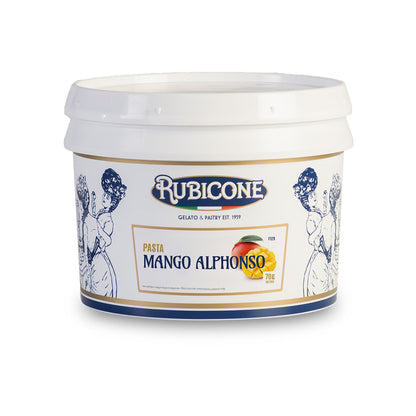 Mango Alphonso Paste - Fruit Gelato Pastes - 3 KG Bucket - Rubicone Canada - Ships Free Within Canada on Orders Above CAD $199