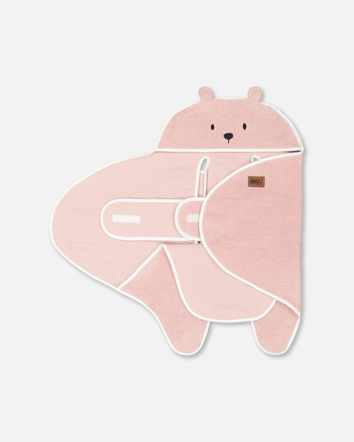Couverture Rose Bébé Cocoon pour Siège Auto et Poussette