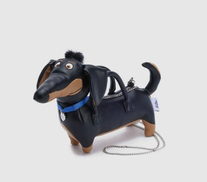 Sac à main teckel pour humains | Sac à main mode inspiré des chiens