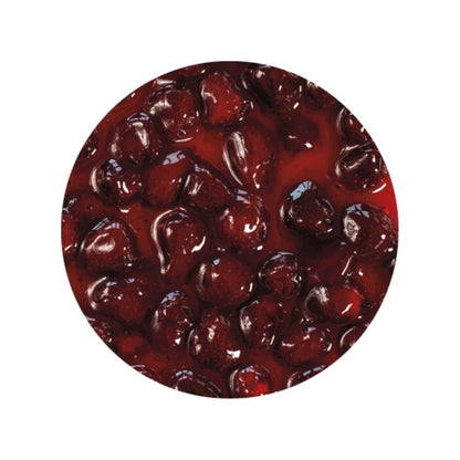 Wild Strawberry Sundae Dessert Topping - 3 KG Bucket - Wild Strawberry Variegate - Rubicone Canada - Ships Free Within Canada on Orders Above CAD $199