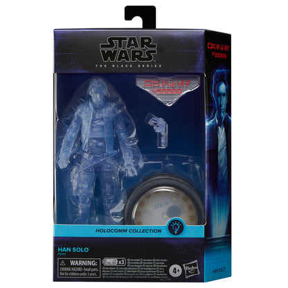 Star Wars The Black Series Holocomm Collection Han Solo - Exclusive