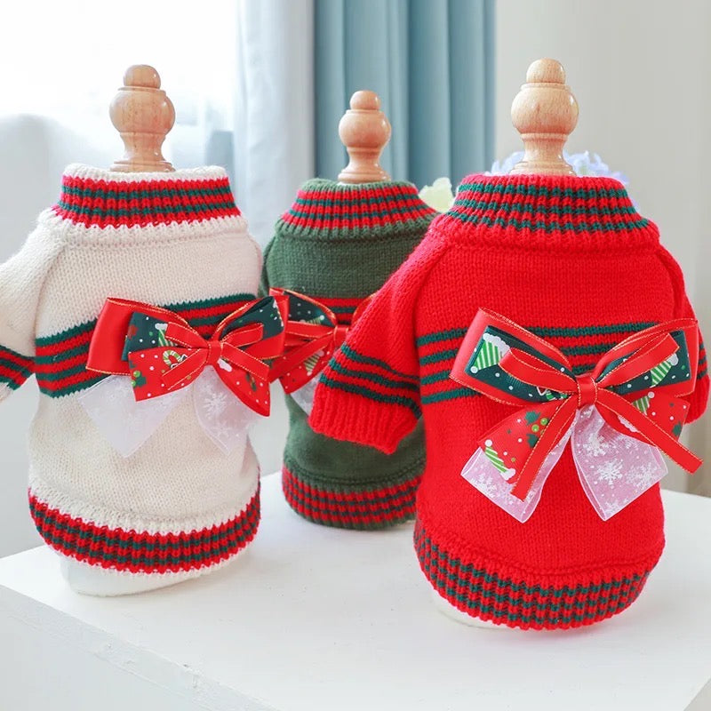 Pull de Noël pour chien | Tricot de Noël pour chien