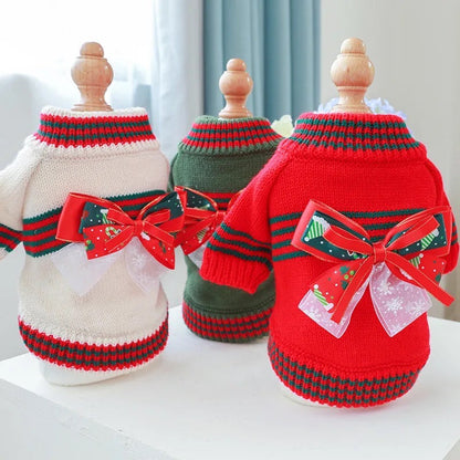 Pull de Noël pour chien | Tricot de Noël pour chien