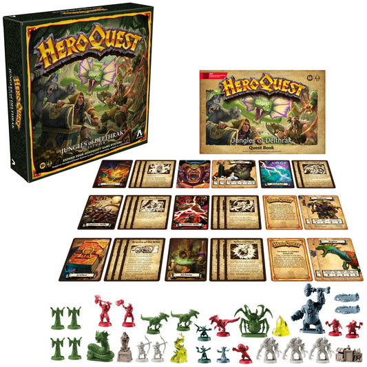Avalon Hill HeroQuest Jungles of Delthrak Quest Pack