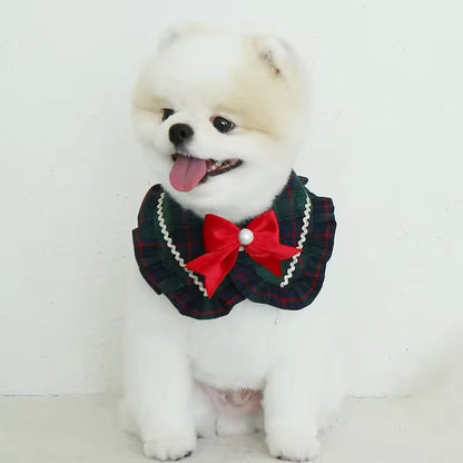 Bandana de Noël pour animaux de compagnie – Accessoire de fête pour animaux