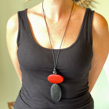 Double Oval Pendant