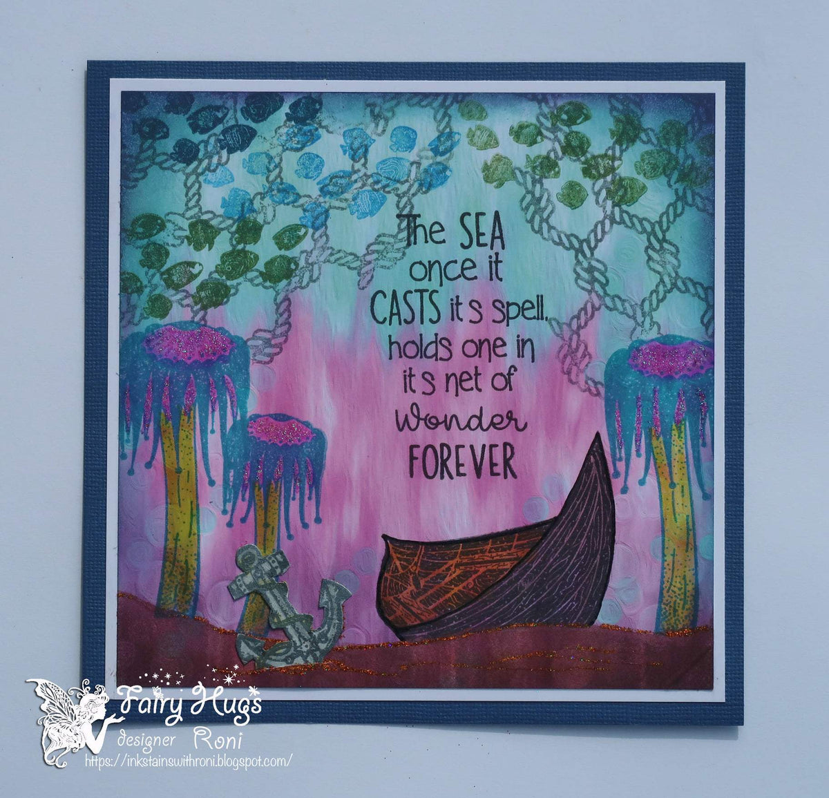 Fairy Hugs Stamps - Barque à rames