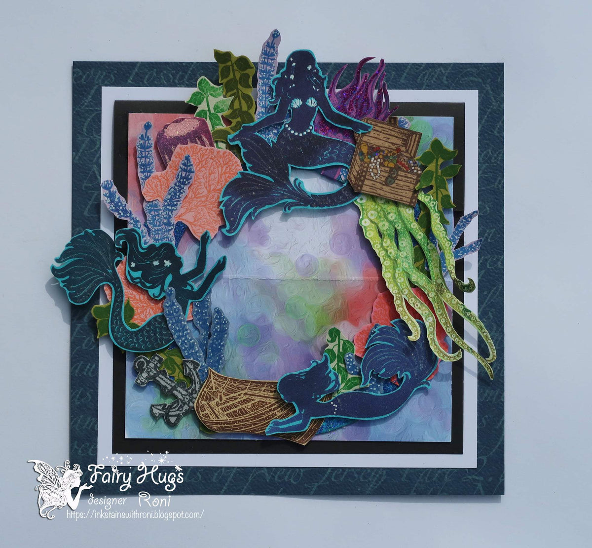 Fairy Hugs Stamps - Barque à rames