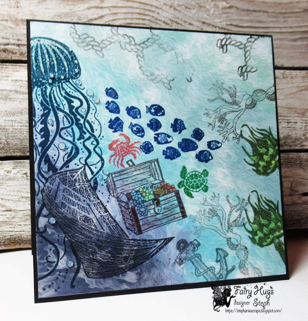 Fairy Hugs Stamps - Barque à rames