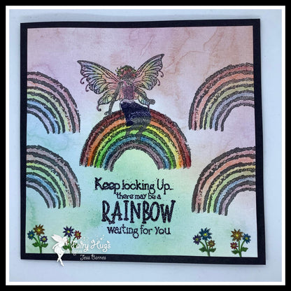 Fairy Hugs Stamps - Arc-en-ciel
