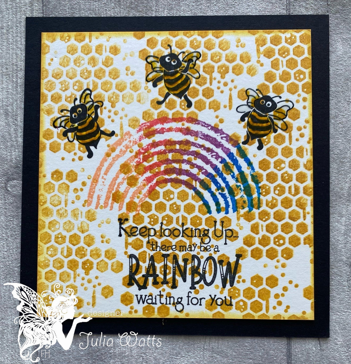 Fairy Hugs Stamps - Arc-en-ciel