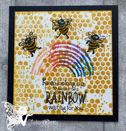 Fairy Hugs Stamps - Arc-en-ciel