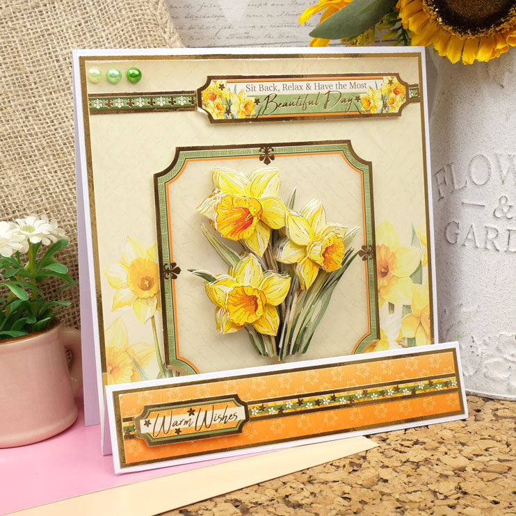 En pleine floraison - Set de décorations florales Deco-Large - Ravissantes jonquilles