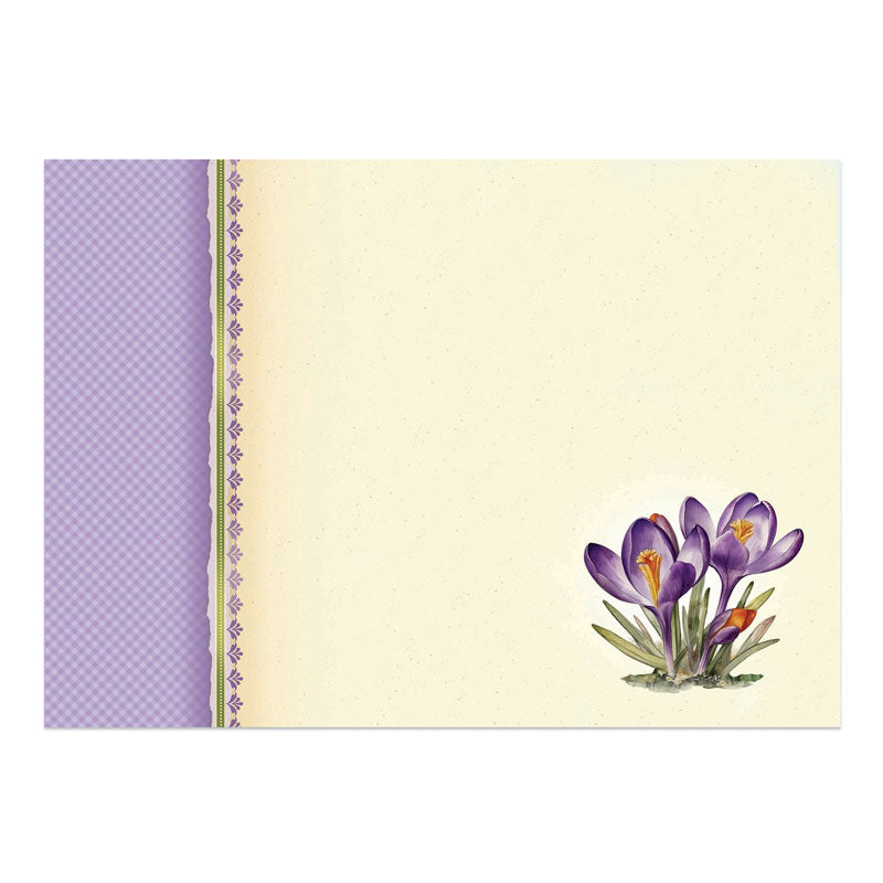 En pleine floraison - Set Deco-Large Douceurs Florales - Crocus Joyeux
