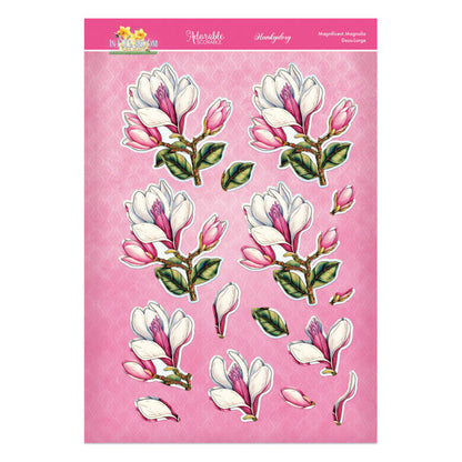 En pleine floraison - Set de décoration florale Deco-Large - Magnolia magnifique