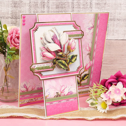 En pleine floraison - Set de décoration florale Deco-Large - Magnolia magnifique