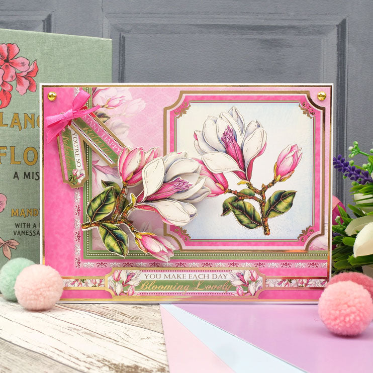 En pleine floraison - Set de décoration florale Deco-Large - Magnolia magnifique