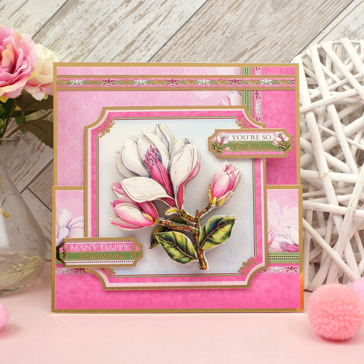 En pleine floraison - Set de décoration florale Deco-Large - Magnolia magnifique