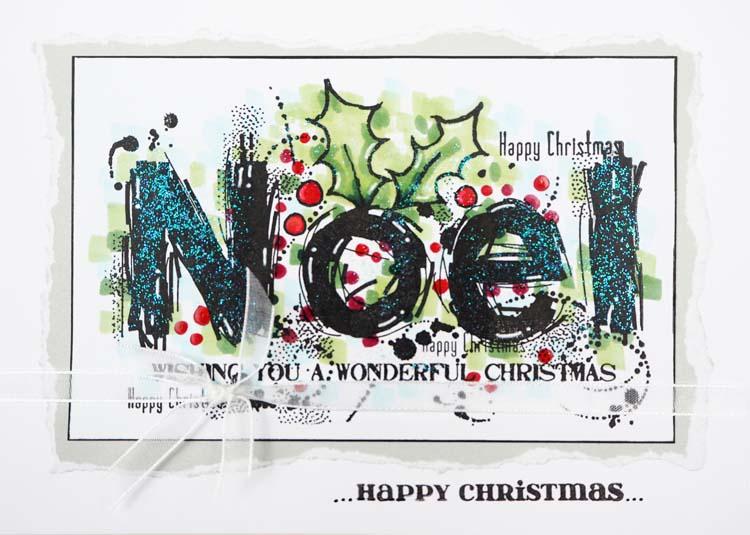 Woodware Clear Singles - Splodge de Noël