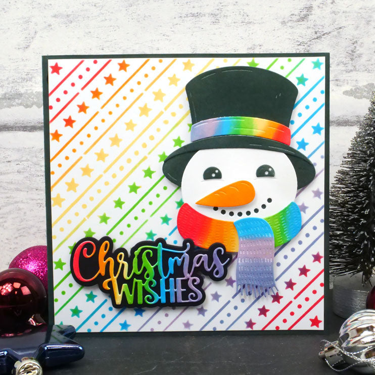 Moonstone Dies - Layering Snowman