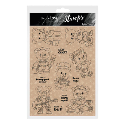 For the Love of Stamps - Teddy Time