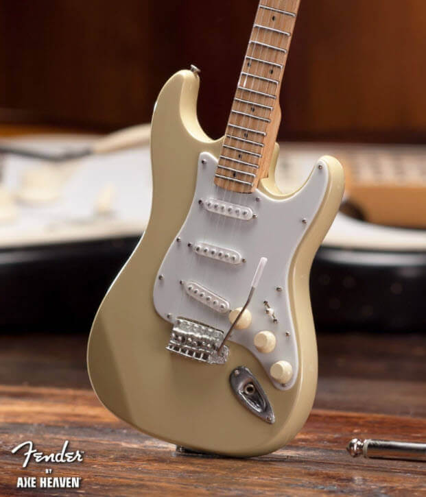 Réplique Miniature de Guitare Fender™ Strat™ Crème