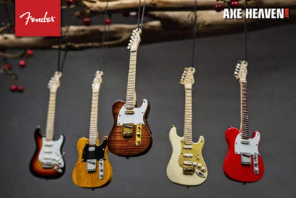 Ornement de Noël Guitare Stratocaster FENDER Select '50s - 15 cm