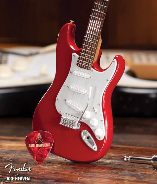 Réplique de guitare Fender™ Stratocaster™ rouge classique