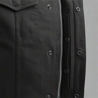 Gilet de moto en sergé First MFG Co. pour hommes