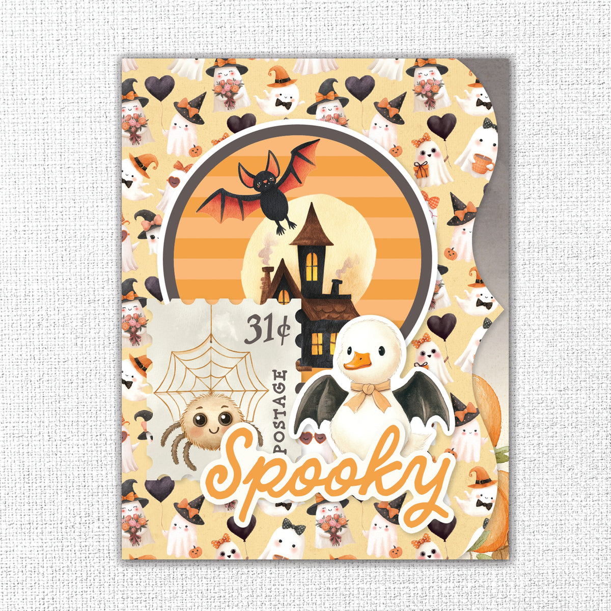 Kit mini-folio Halloween Hollow 35430