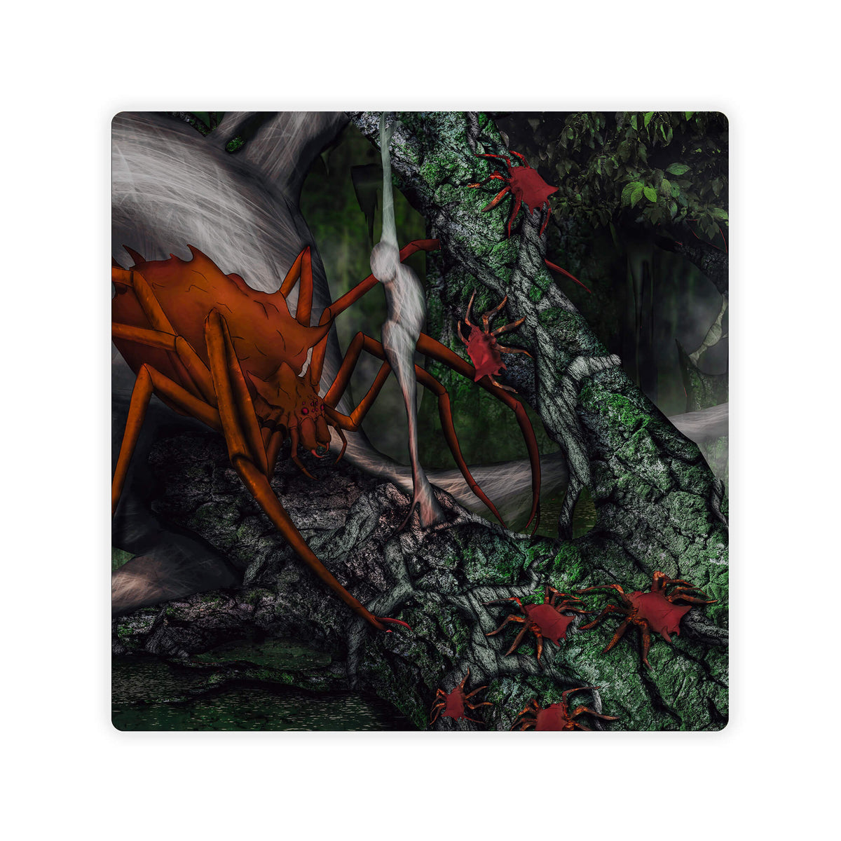Forest Spider Creature - Double Mat