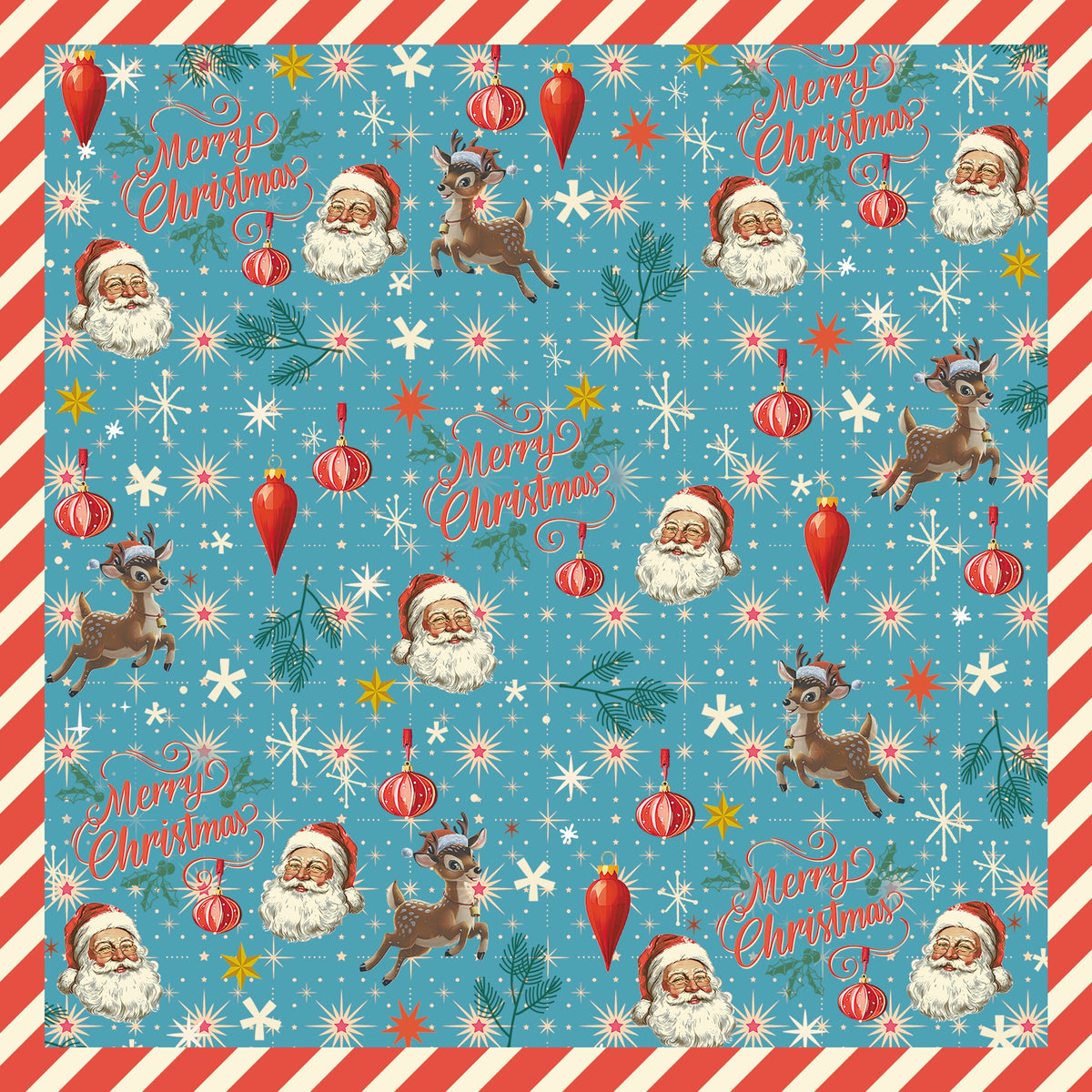 Crafter's Companion Retro Christmas Collection 6" x 6' Pad