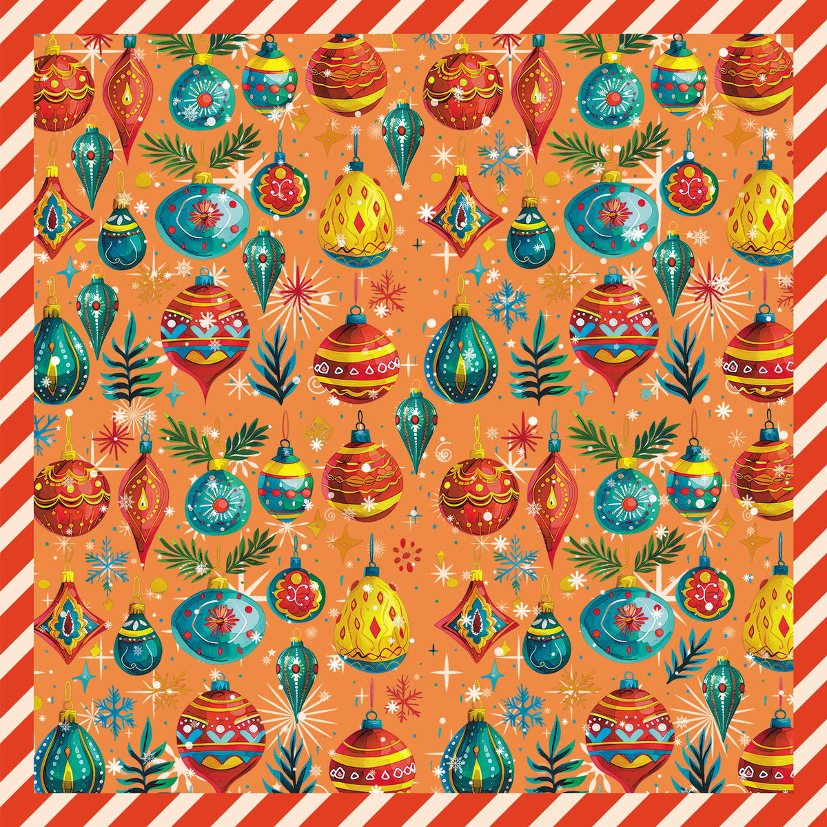 Crafter's Companion Retro Christmas Collection 6" x 6' Pad