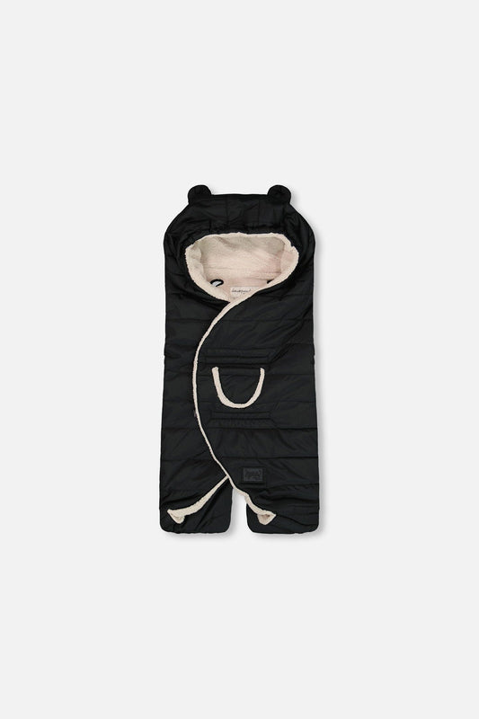 Snuggly Wrap Black For Car Seat And Stroller