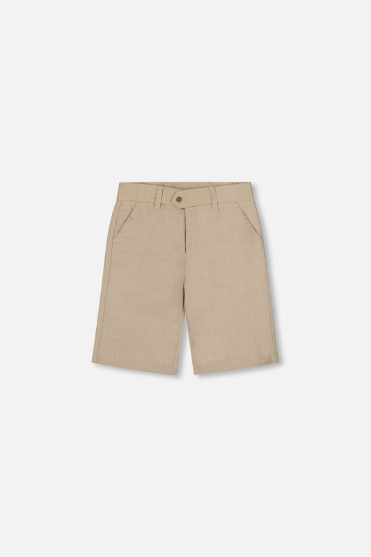 Slant Pocket Bermuda Shorts Light Taupe