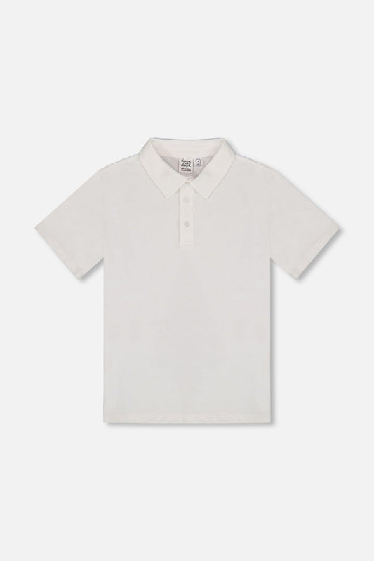 Short Sleeve Polo Shirt White