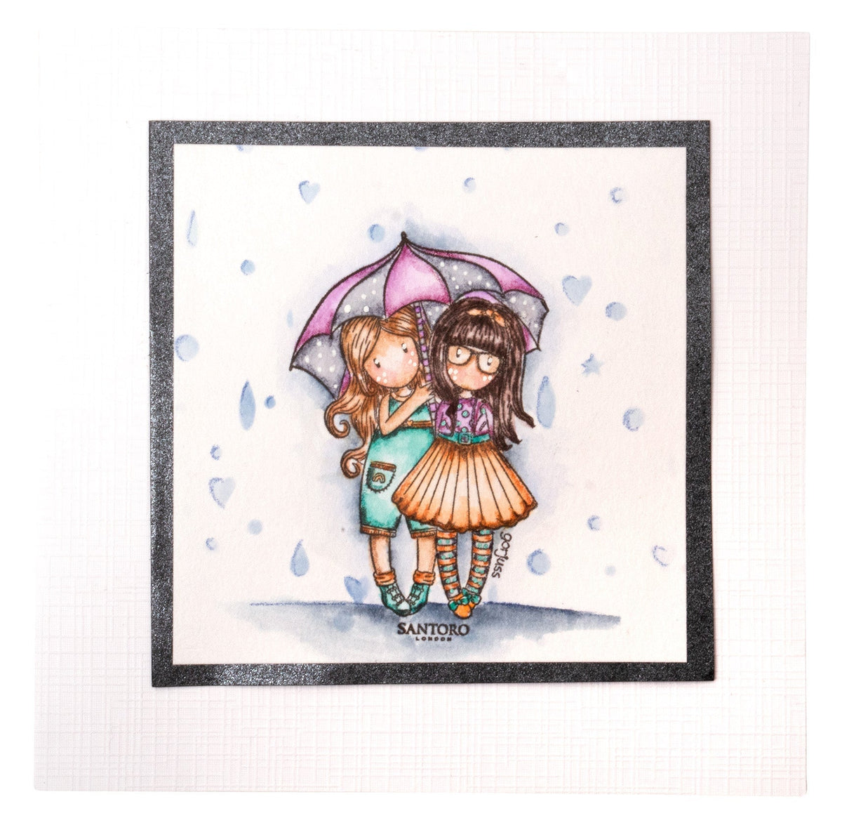Tampons encreurs SAN Gorjuss - Be Kind 9 couleurs 120x138x20mm 9 PC nr.25