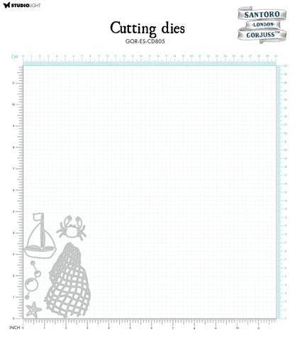 Matrices de découpe SAN Motifs marins Gorjuss Essentials 5 pièces