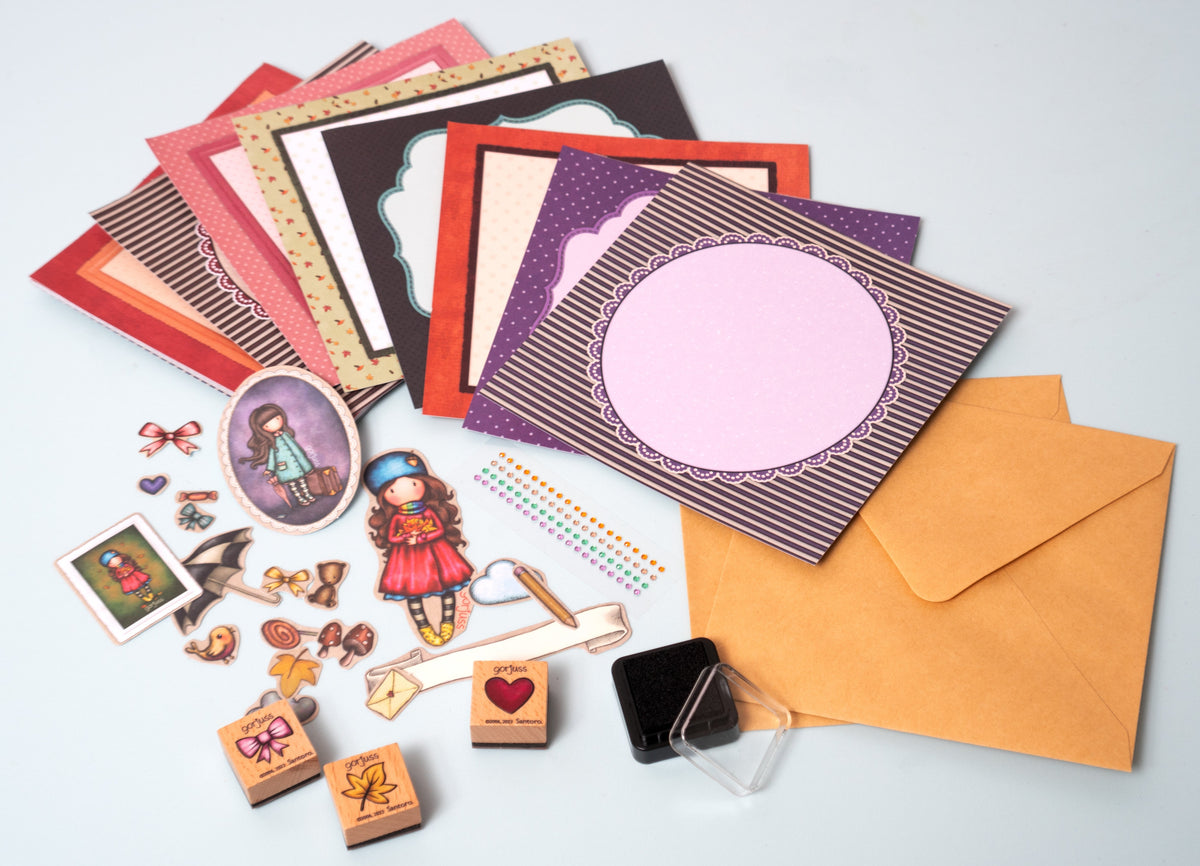 GOR Craft Set Kit de fabrication de cartes Essentiels 190x300x30mm 8 PC n°01