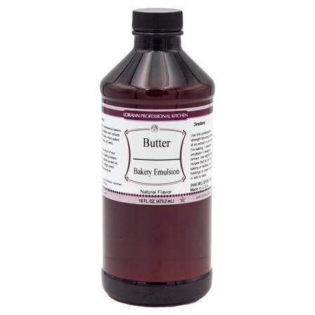 Émulsion de beurre naturelle pour pâtisserie - 4 oz. - 16 oz. - 1 gallon - 5 gallons - Émulsions de pâtisserie Canada - Livraison gratuite au Canada pour les commandes de plus de 199 CAD