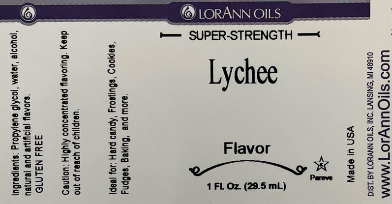 Arôme de litchi - Arôme super concentré 30 ml, 473 ml, 3,79 L, 18,9 L - Livraison gratuite au Canada pour les commandes de plus de 199 CAD