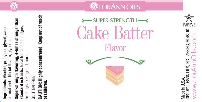 Cake Batter Flavoring - Super Strength Flavor 1 oz., 16 oz., 1 Gallon, 5 Gallons - Ships Free Within Canada on Orders Above CAD $199