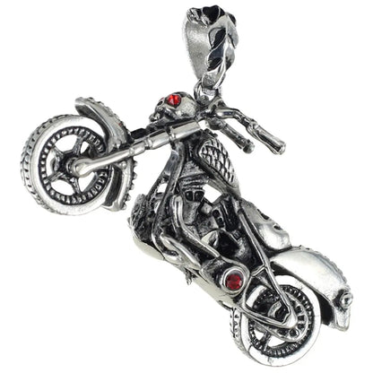 Pendentif moto de course GoSteel Men's Ghost Rider