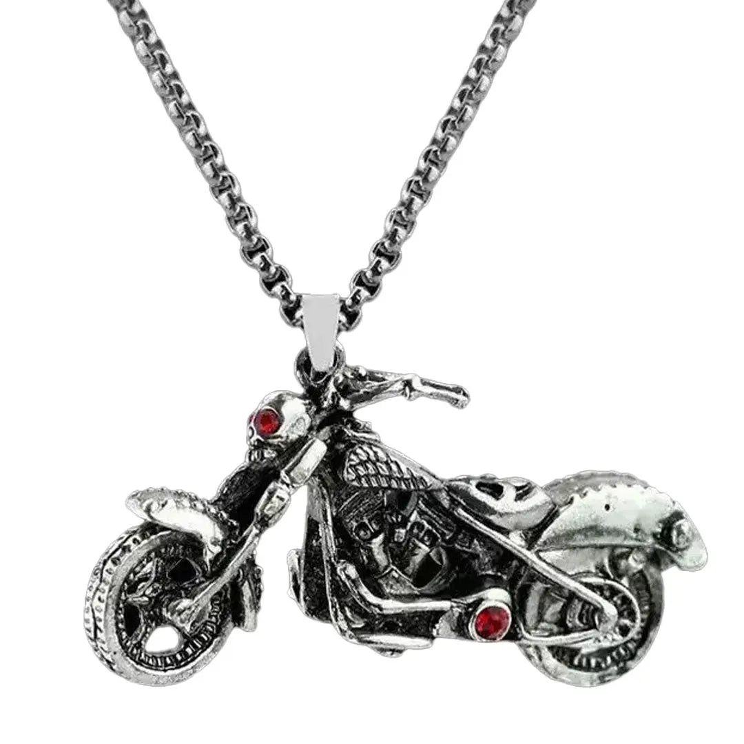Pendentif moto de course GoSteel Men's Ghost Rider
