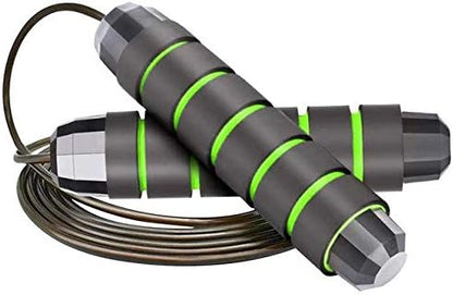HAJEX Adjustable Jump Rope - PVC Coated Steel Wire