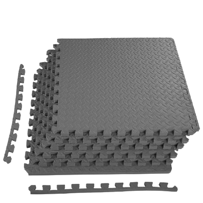HAJEX Tapis de sol de gym emboîtable - Paquet de 6