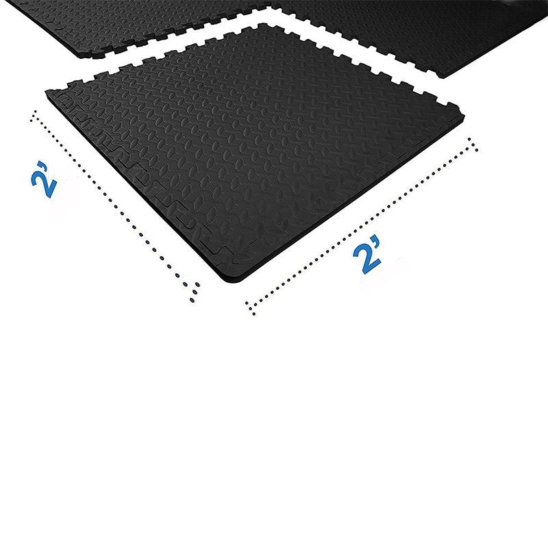 HAJEX Tapis de sol de gym emboîtable - Paquet de 6